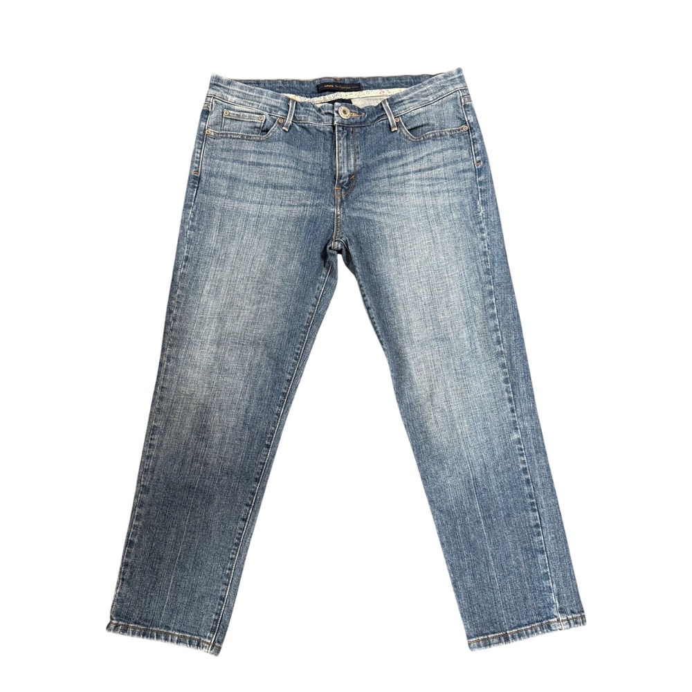 Levi's Women's 547 Ankle Skinny Mid Rise Medium Wash Denim Jeans Size 12 Medium